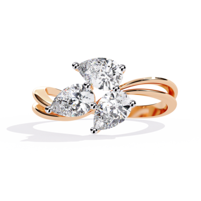 PEAR SHAPED CLASSIC RING
