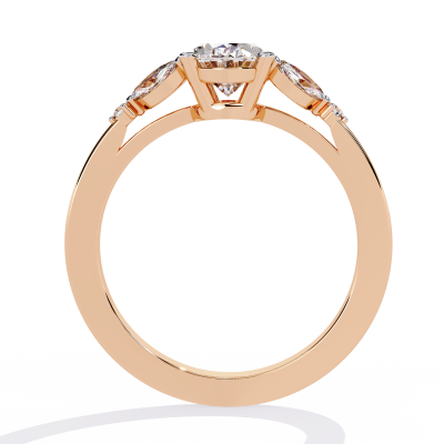 CLASSIC OVAL ENGAGEMENT RING