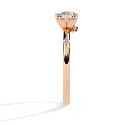 ROUND SOLITAIRE BASIC RING