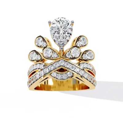 QUEENS GLORY DIAMOND RING