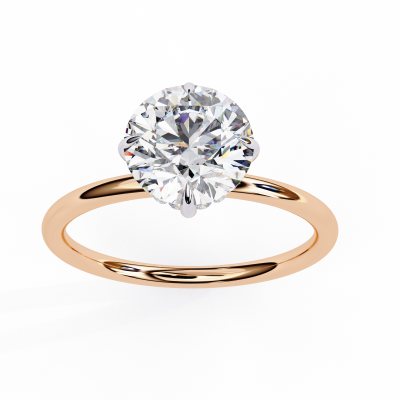 CLASSIC ROUND SOLITAIRE RING
