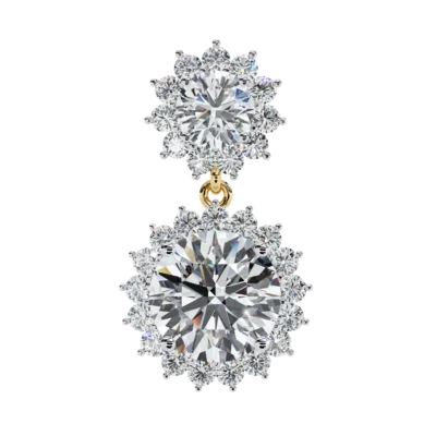 FLORA DOUBLE HALO EARRING