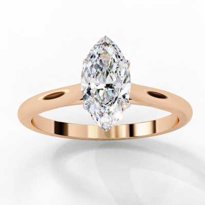 MARQUISE SOLITAIRE 4 PRONG SETTING RING