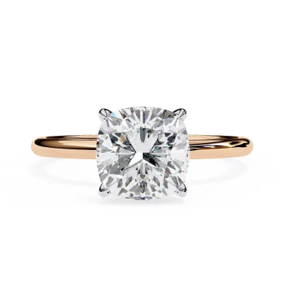 CUSHION BASIC SOLITAIRE RING