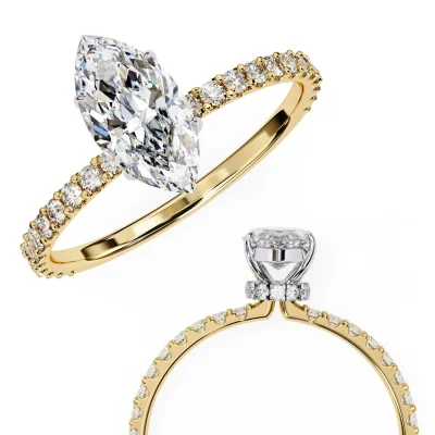 MARQUISE FANCY SOLITAIRE RING