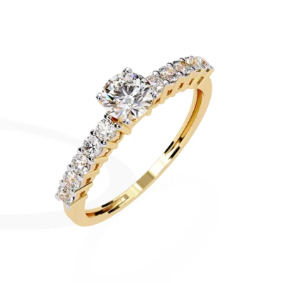CLASSIC ROUND DIAMOND ENGAGEMENT RING