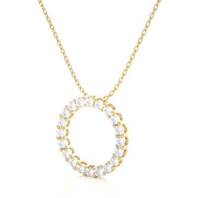 ROUND ETERNITY PENDANT