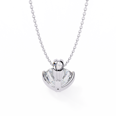 CLASSIC DUEL  PRONG SETTING  PENDANT